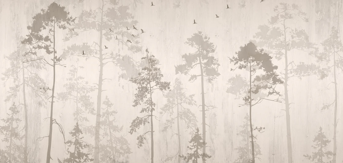 Papier peint Forêt automnale