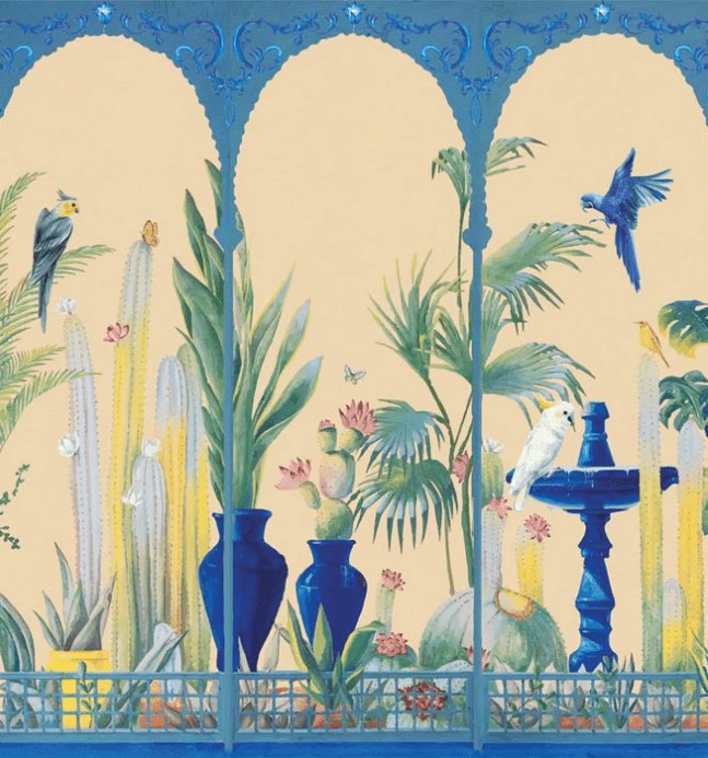 Papier peint panoramique jardin tropical, XXL, tendance