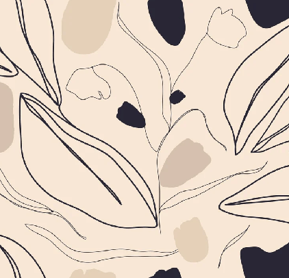 Papier peint design épuré nude, XXL, tendance