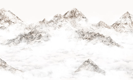 Papier peint Mont Everest, XXL, tendance