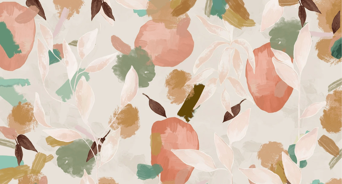 Papier peint bloom & brush