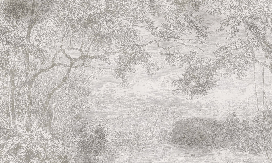 Papier peint panoramique paysage de campagne, XXL, tendance