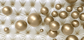 Papier peint Capitonnée & Cuir - Muralconcept