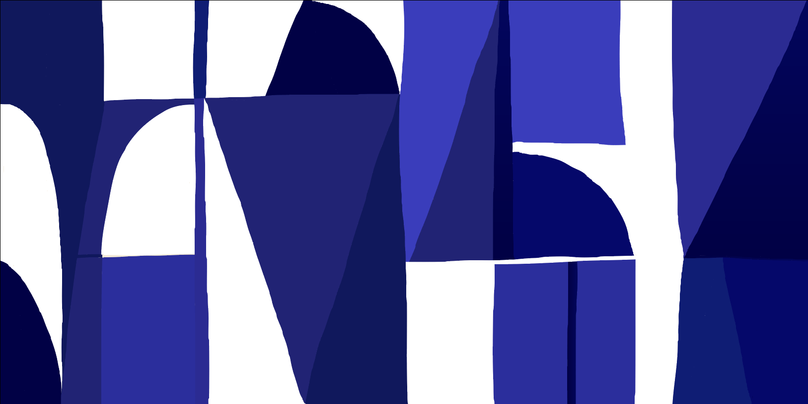 Papier peint Memphis style bleu, XXL, tendance