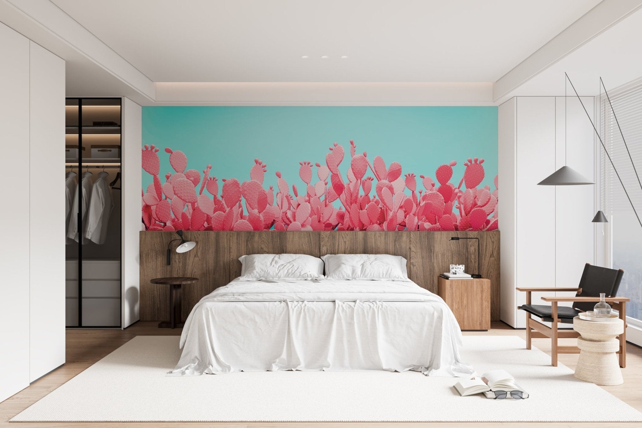 Papier peint cactus pop, XXL, tendance