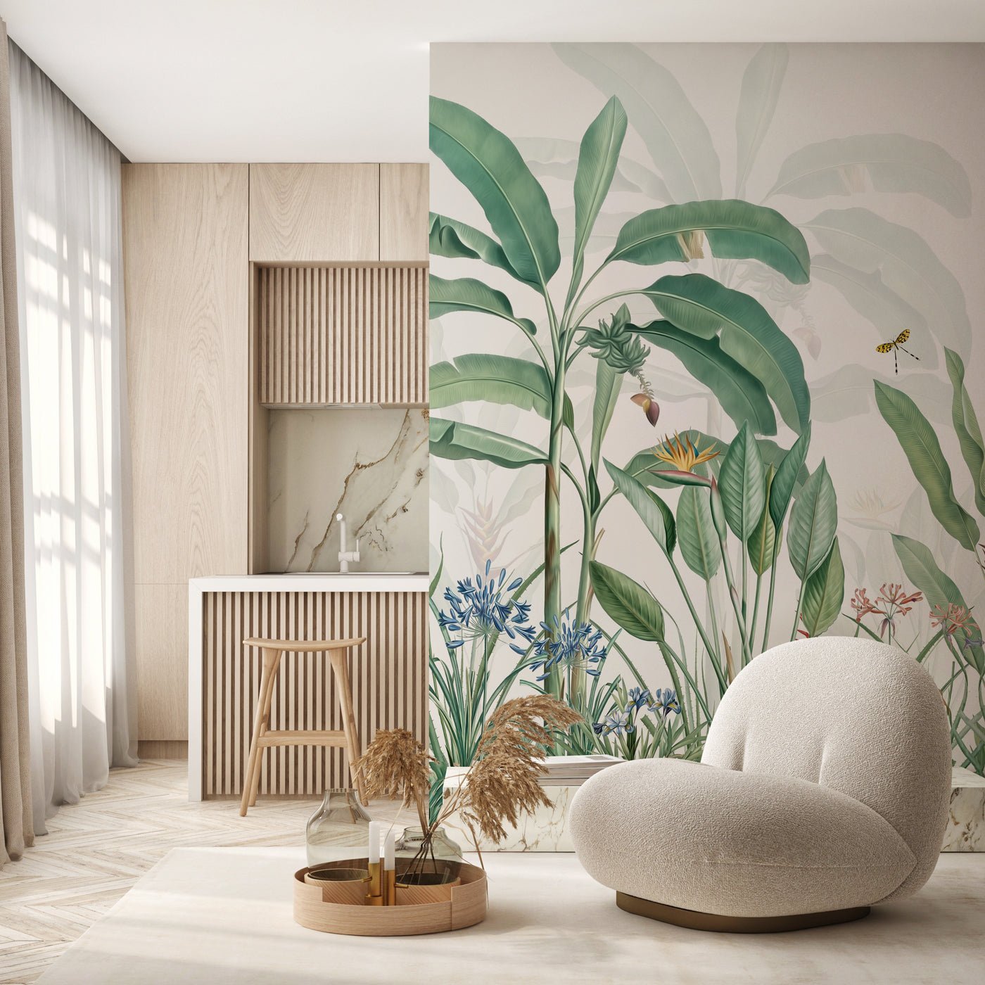 Papier peint panoramique tropicalis, XXL, tendance