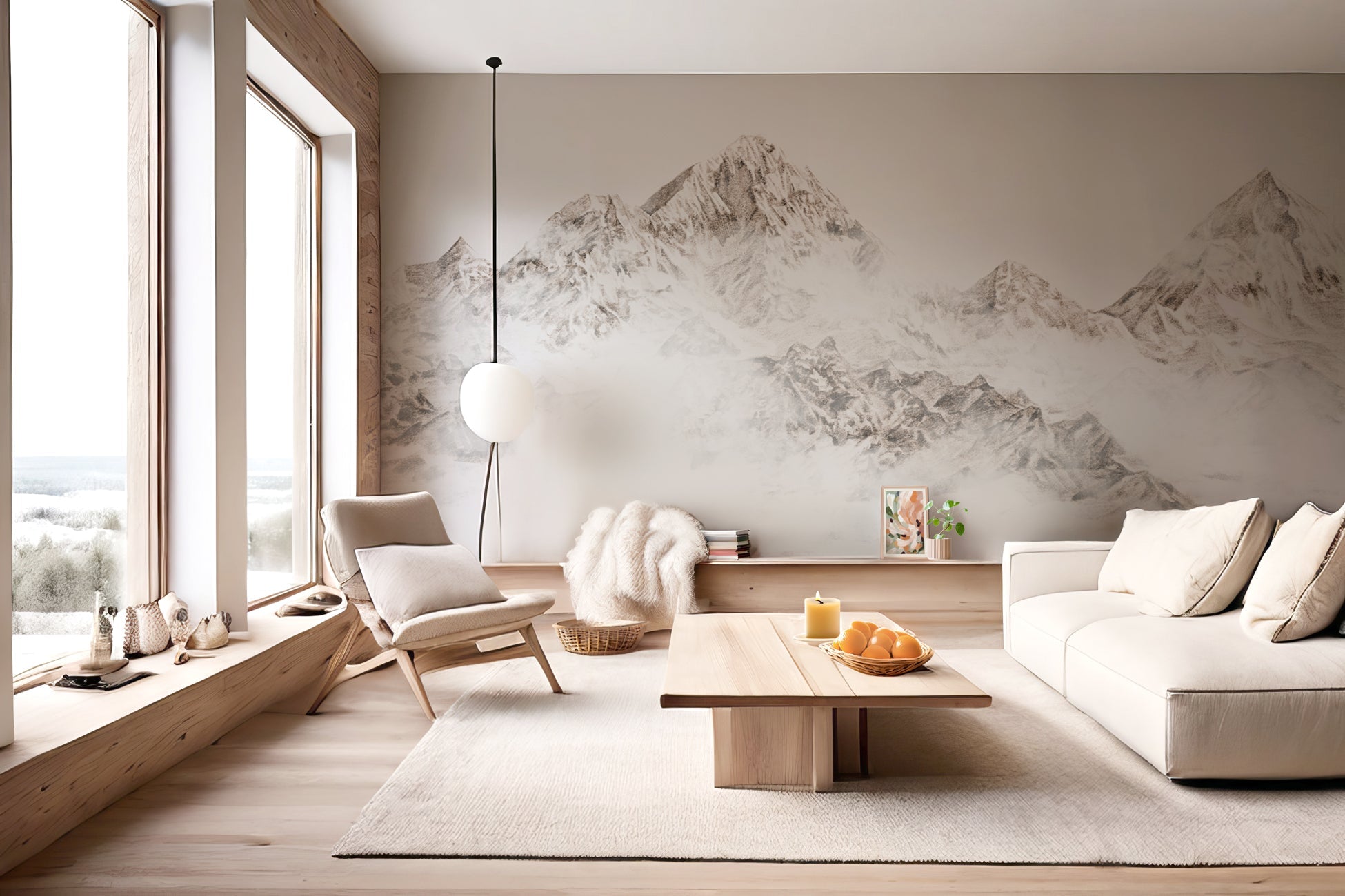 Papier peint Mont Everest, XXL, tendance