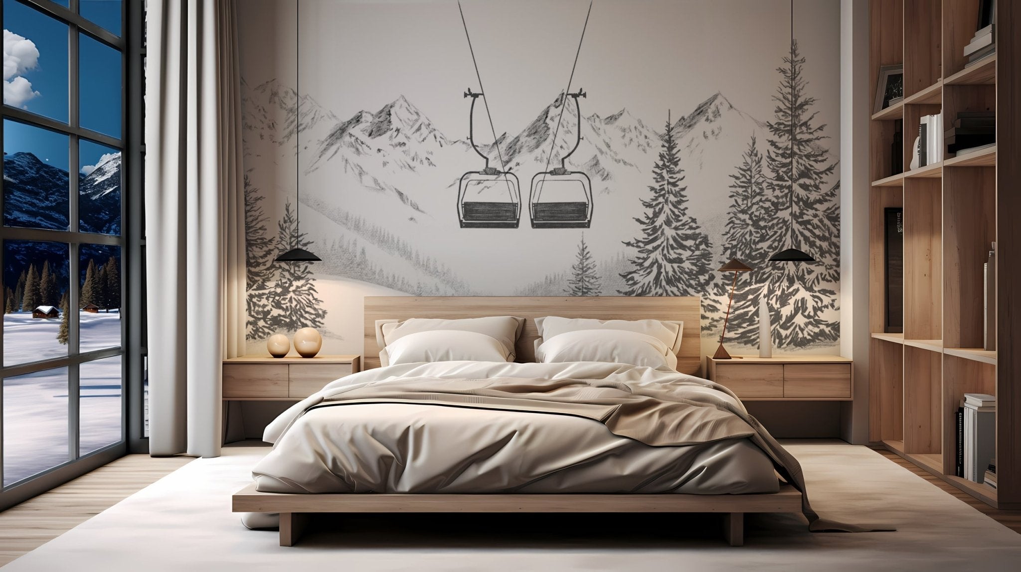 Papier peint immersion Alpine, XXL, tendance