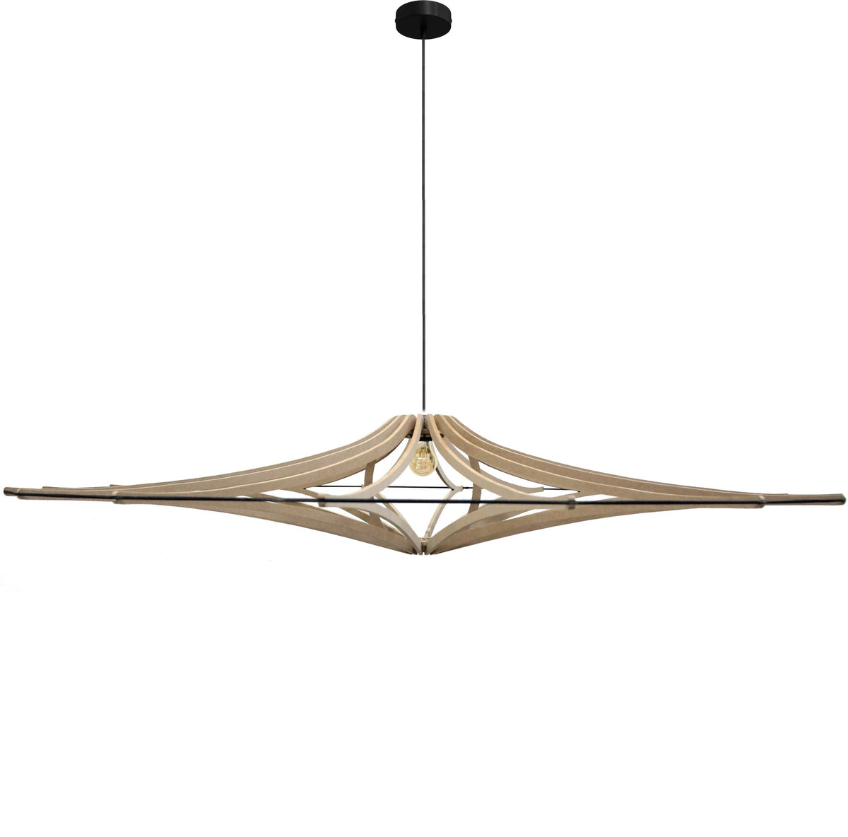 Suspension luminaire Design bois