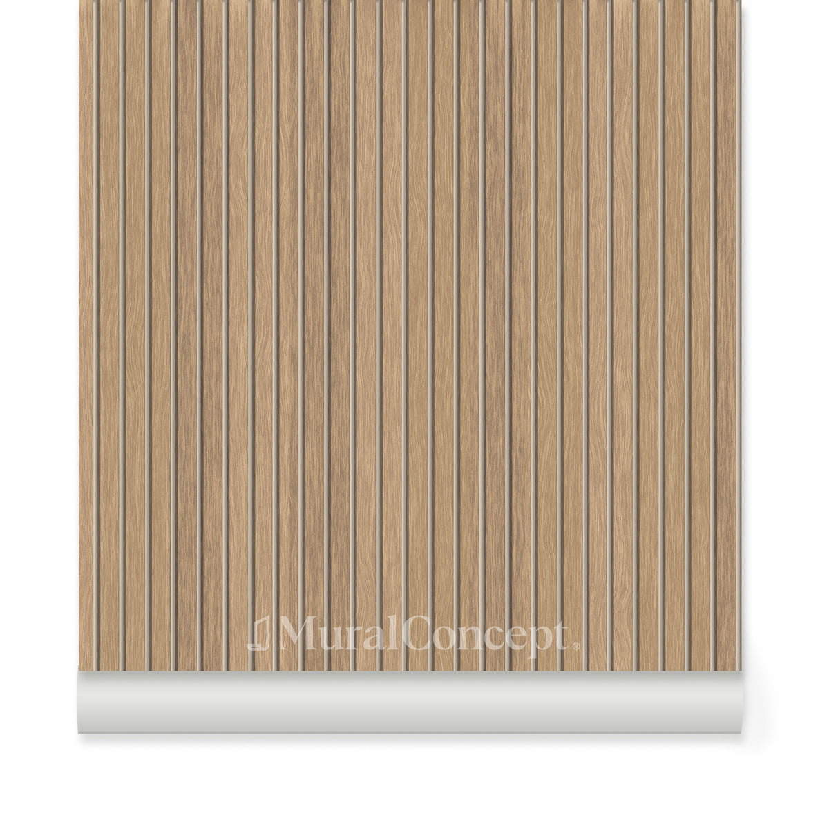 Papier peint tasseau fond beige