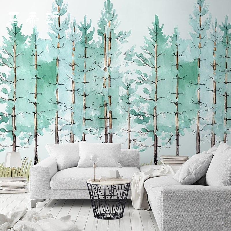 Papier peint Scandinave - papier peint sur mesure francais - muralconcept