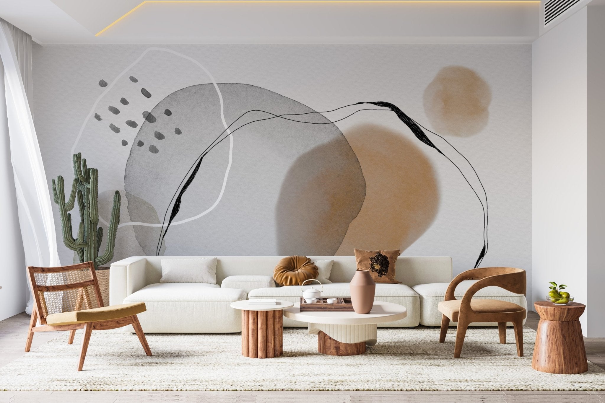 PAPIER PEINT PANORAMIQUE SALON